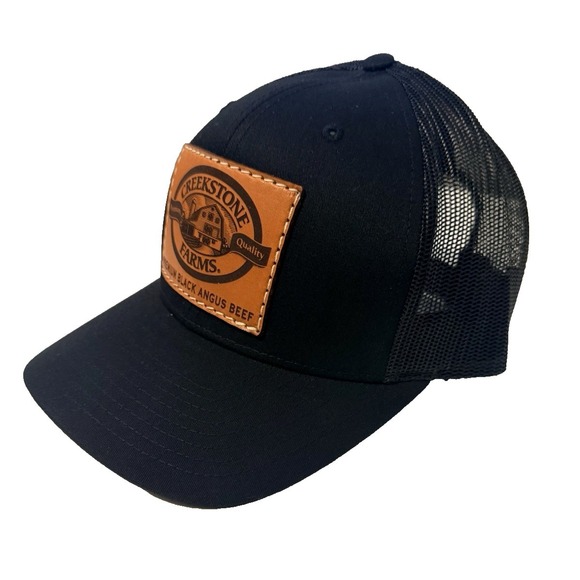 Richardson Other - Creekstone Angus Cattle Leather Logo Snapback Trucker Hat Cap – Richardson WR